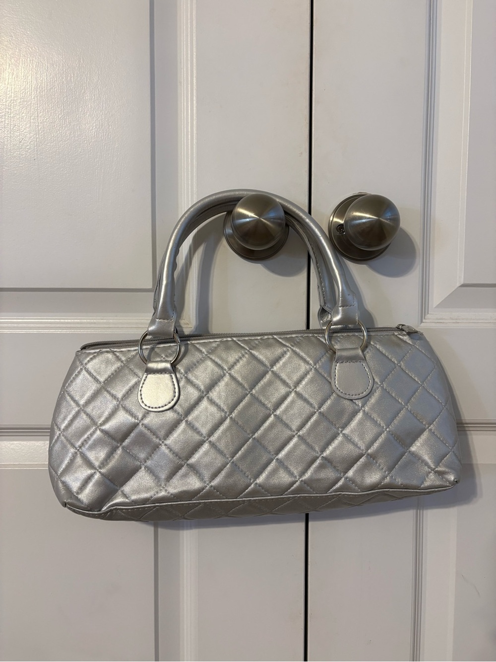 Silver Women’s Purse / Wine Bottle Holder